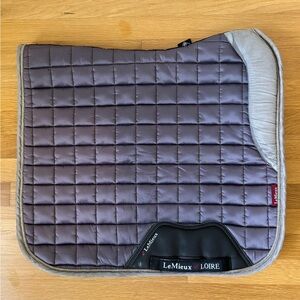 LeMieux Loire Quilted Saddle Pad in Gray